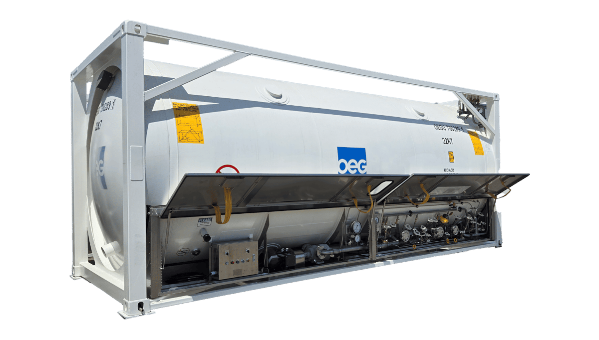 20ft Cryogenic Tank with CO2 pump