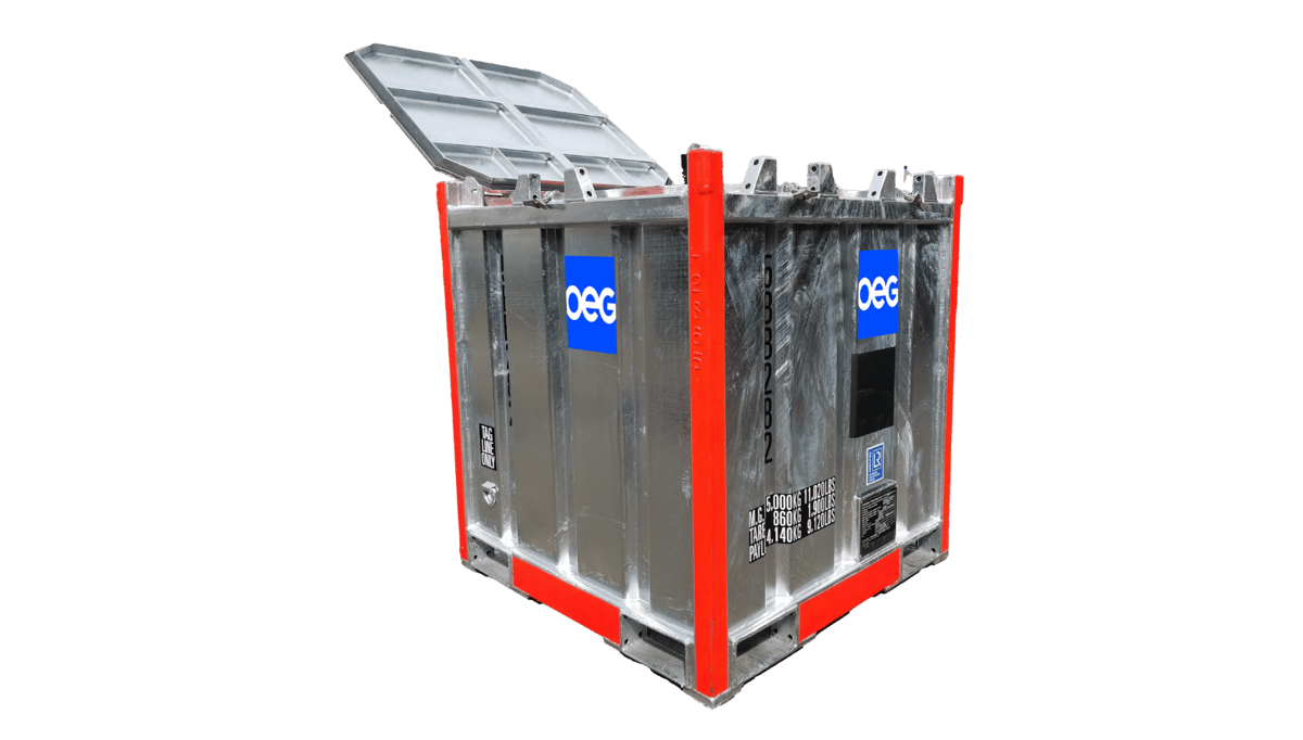 5ft Drum basket (w/ lid)