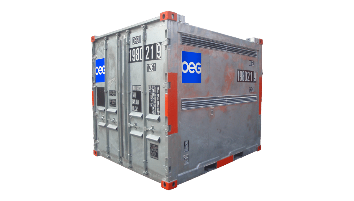 10ft Food container with ramp