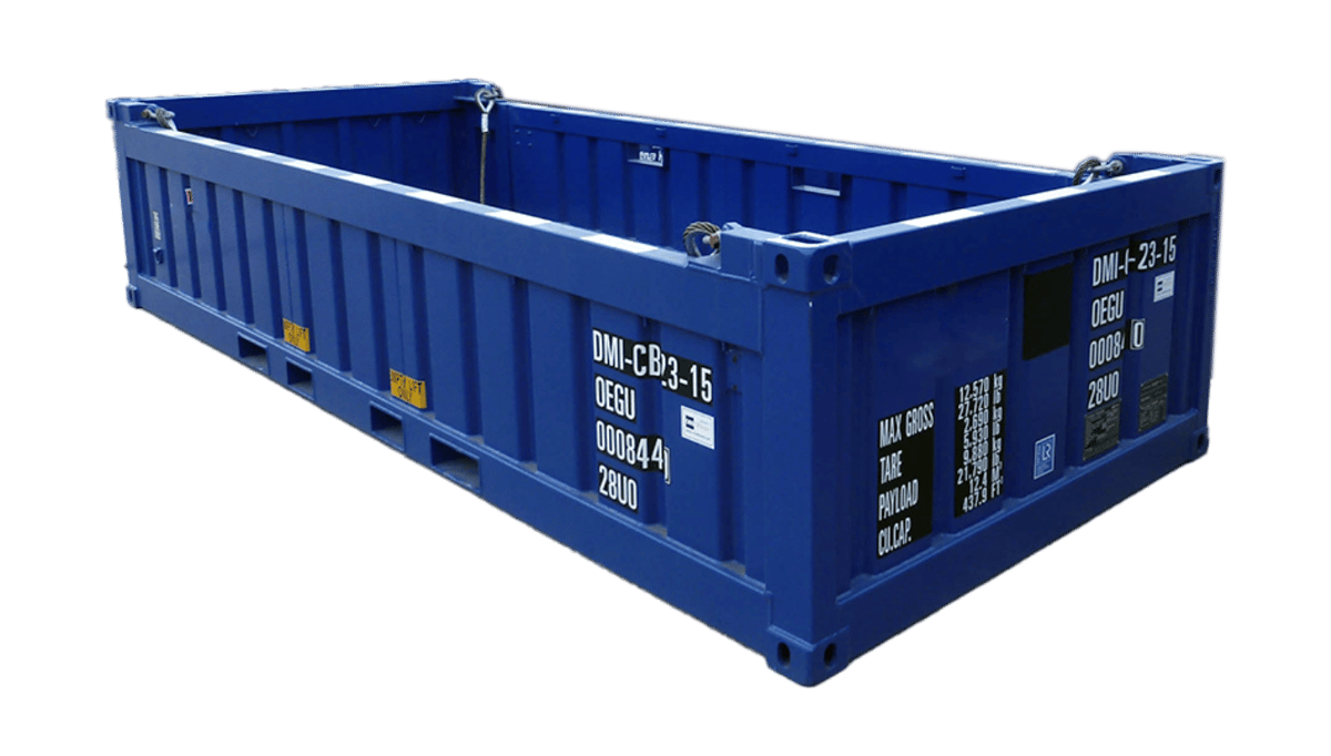 20ft Half height container