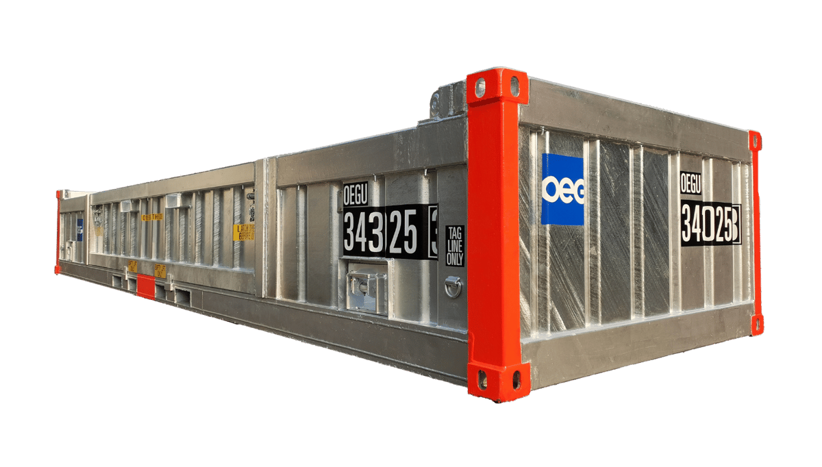 30ft Half height container