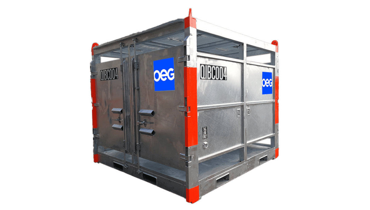 Quad IBC carrier