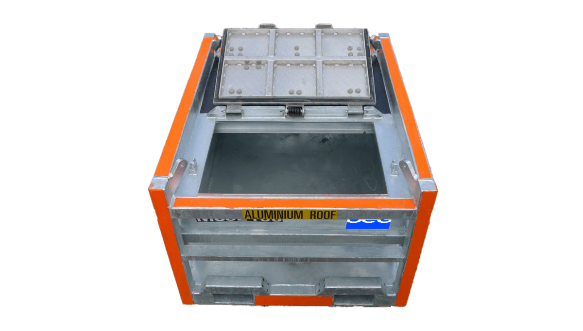 15bbl Mud cuttings skip