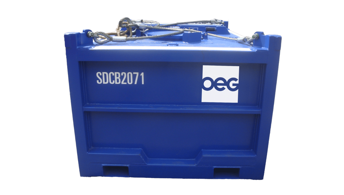 17bbl Mud cuttings skip