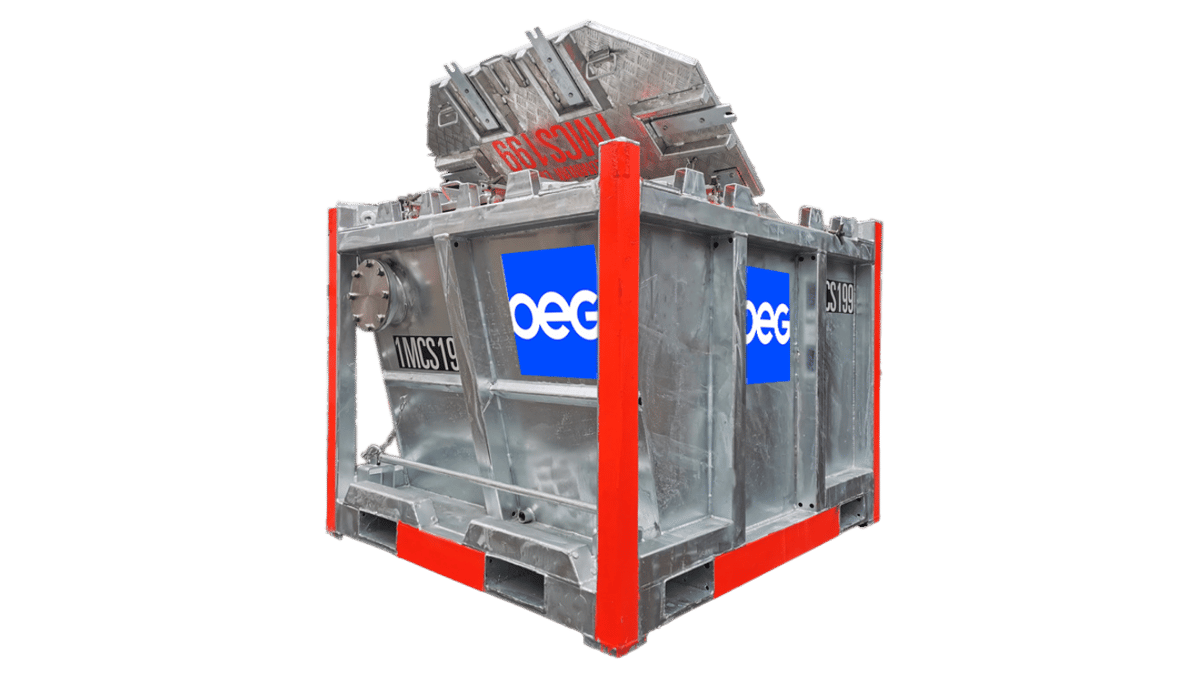 23bbl Mud cuttings skip