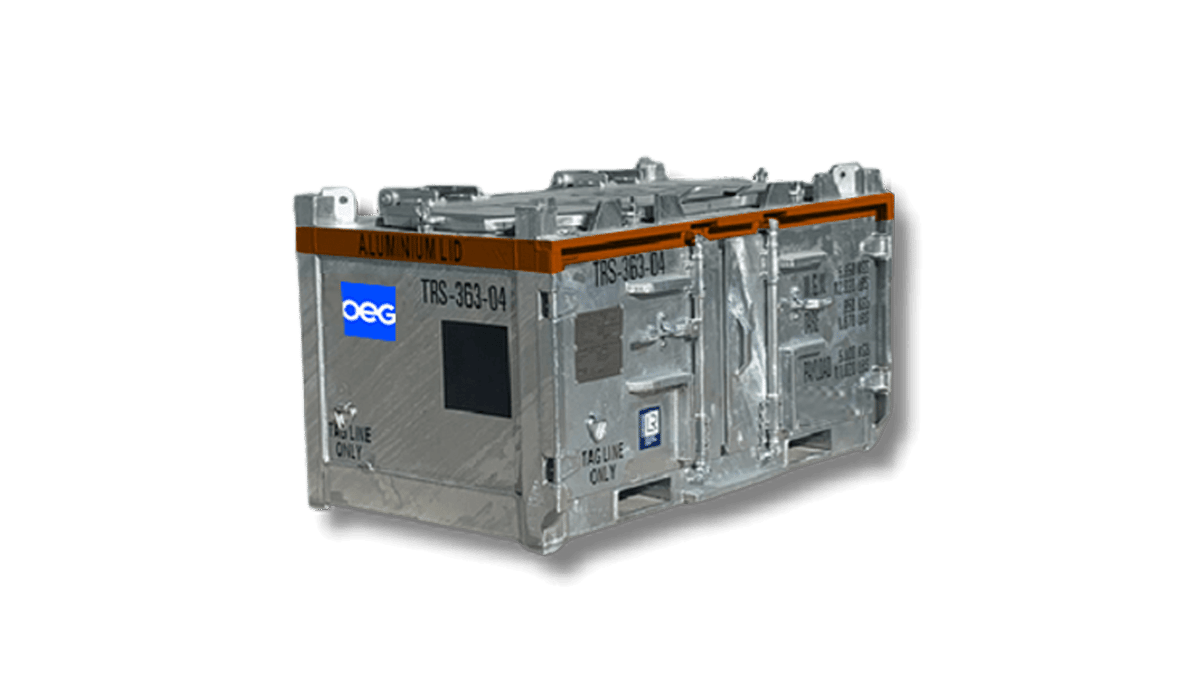 3x6ft DNV Toolbox w/ aluminum lid and side door