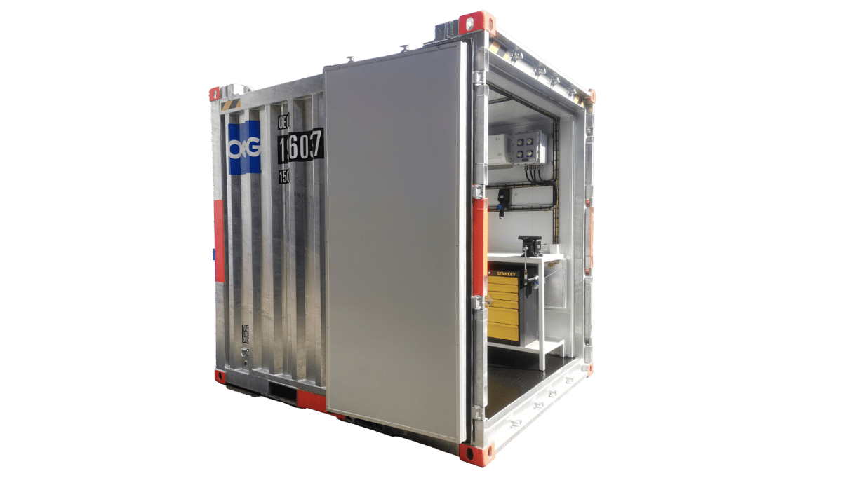 10ft Workshop container