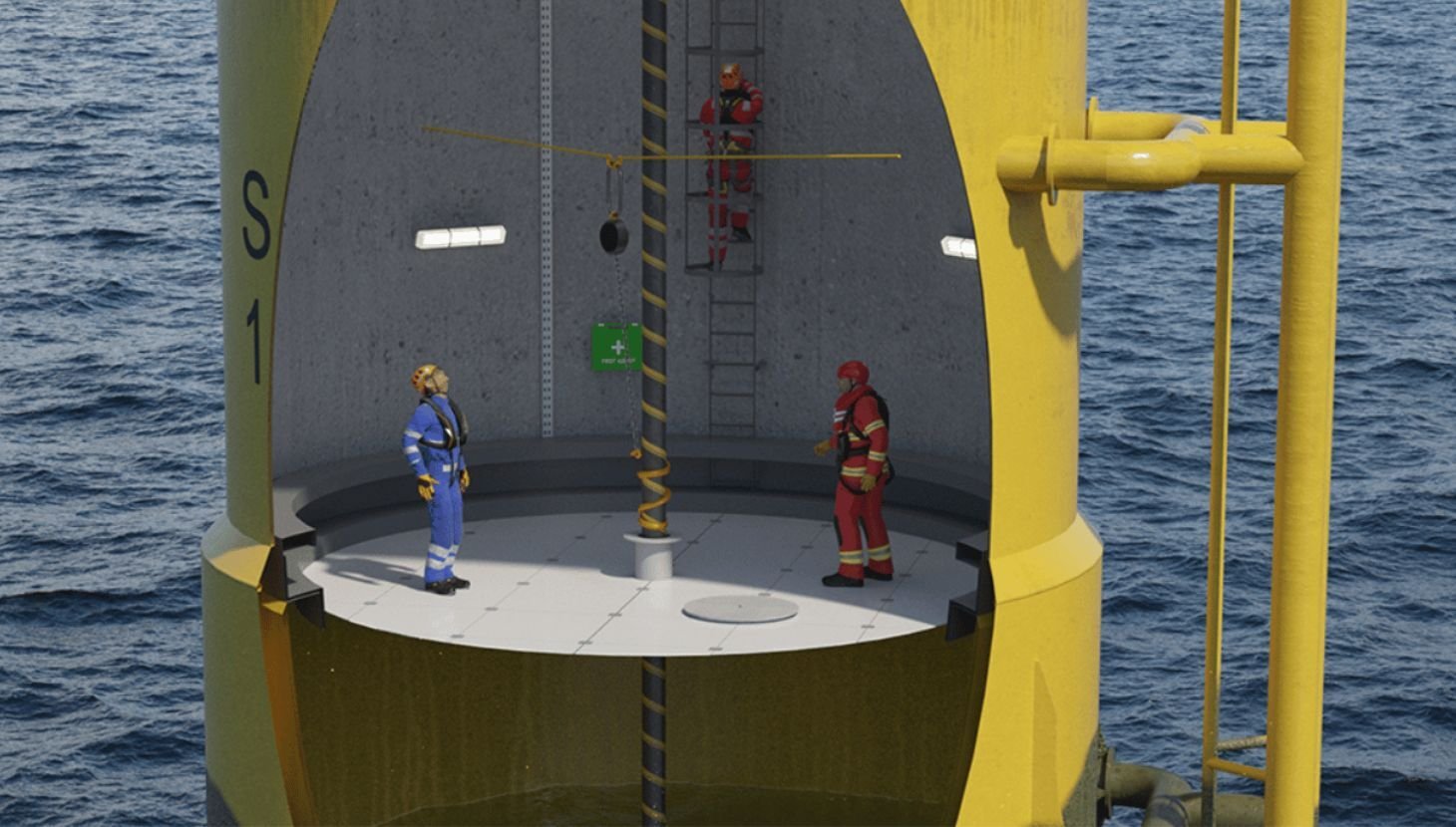 Subsea cable pull in
