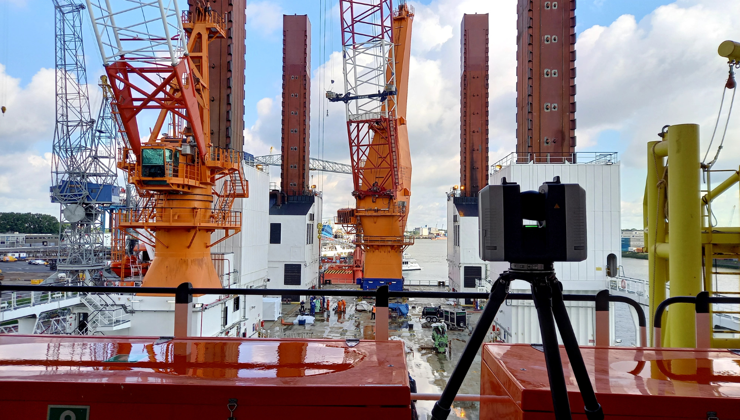 Vessel scanning and modelling - 1460 x 830