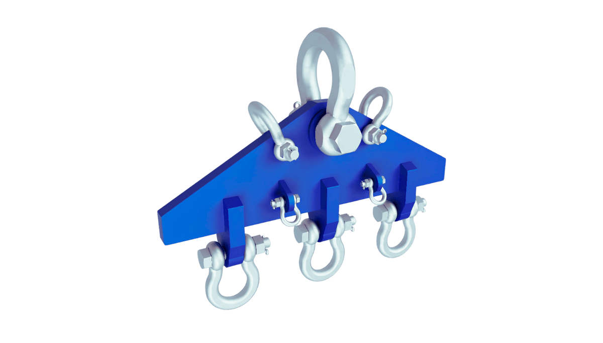 3 Hole spreader beam