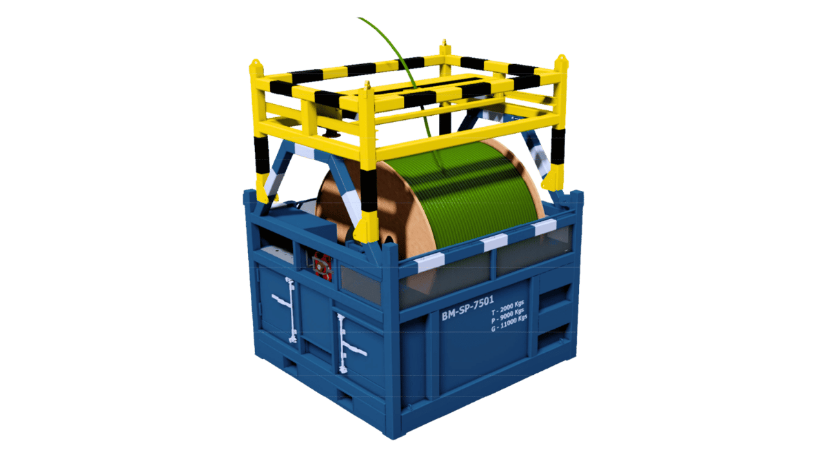 75" Spooler winder (attached)
