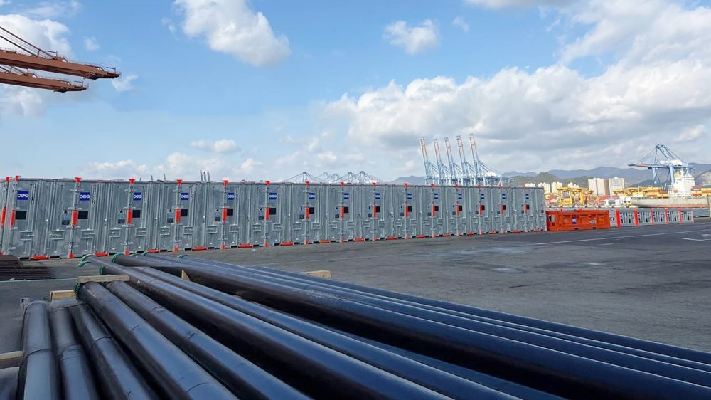 A diverse selection of top-quality cargo carrying units (CCUs) on location.