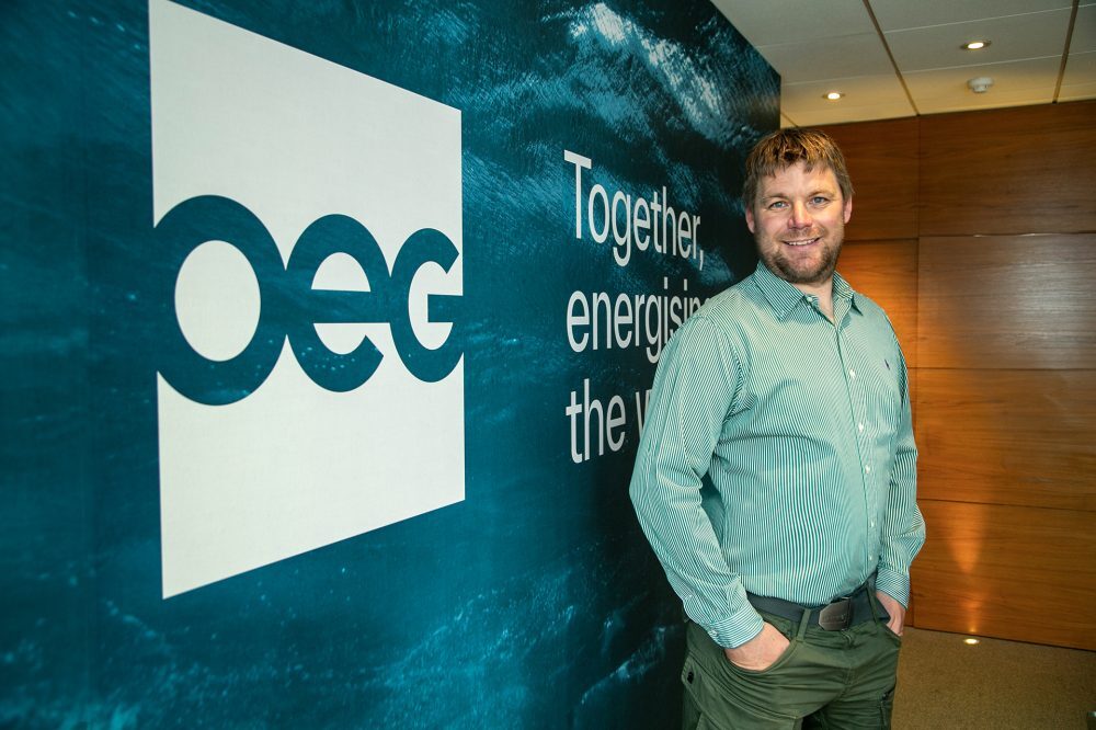 Image – Barry Brandsma, Sales and Rental Coordinator for OEG’s new Dutch entity, OEG Offshore B.V.