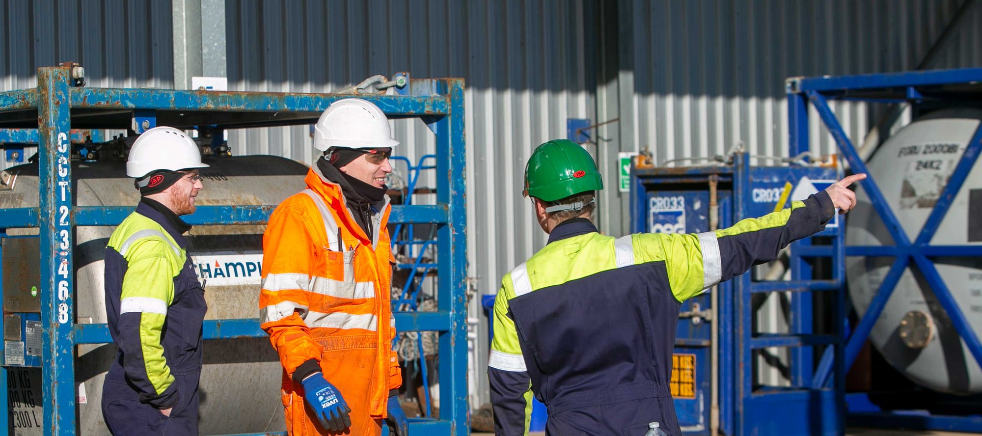 OEG chemical plant workers