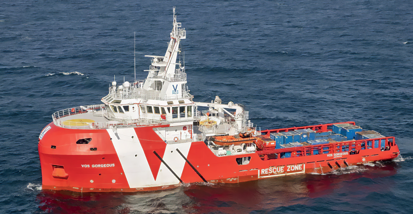 VOS Gorgeous DP-2 ROV support vessel