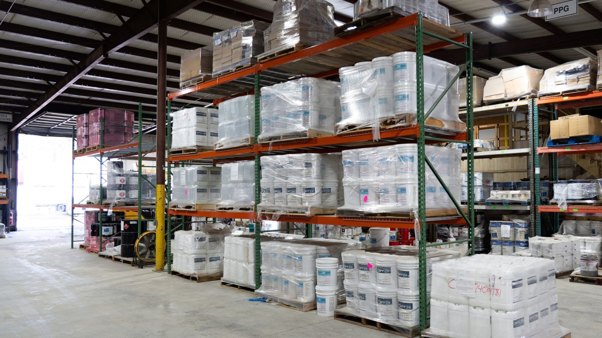 Paint storage